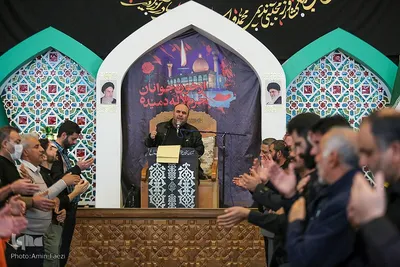 قرائت ختبه فدکیه و عزاداری در حرم شاهچراغ (ع)‎‎