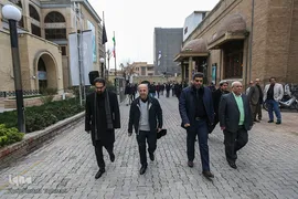مراسم تجدید عهد هنرمندان با سردار آسمانی