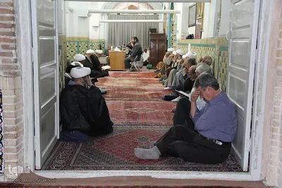 مراسم ختم آیت الله یکتایی(ره) در زنجان