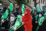 گلباران حرم های مطهر حضرت شاهچراغ (ع) و حضرت «ام احمد (س)»