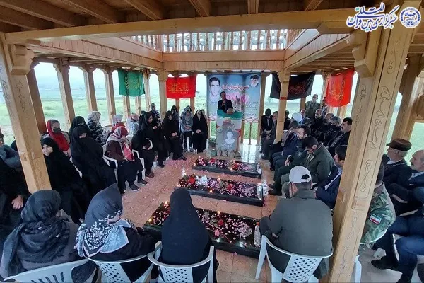 دهمین آیین پنجشنبه های شهدایی روستای «تلاوک» بخش دودانگه ساری