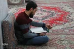اعتکاف دانش آموزی در یزد