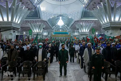 تجمع بزرگ جامعه کارگری و کارفرمائی به مناسبت ایام سالگرد حاج قاسم سلیمانی