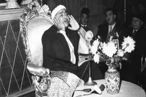 فیلم | تلاوت مصطفی اسماعیل در جمع مقامات مصری