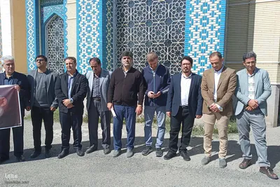 تجمع اعتراضی دانشگاهیان اهر در محکومیت جنایات رژیم صهیونیستی