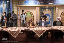 بازدید پیروز حناچی، شهردار تهران از مراکز قرآنی شهرداری منطقه ۱۰