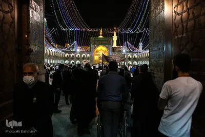 حال و هوای حرم مطهر امام رضا(ع)
