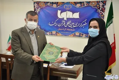 حمیده شهبازی مسئول حوزه فرهنگی واحد اردبیل