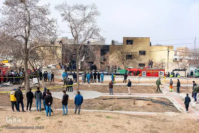 سقوط هواپیمای جنگی در تبریز