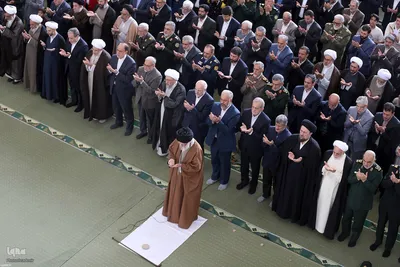 اقامه نماز عید فطر به امامت رهبر معظم انقلاب اسلامی
