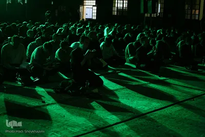مراسم شب قدر در مسجدا دانشگاه تبریز