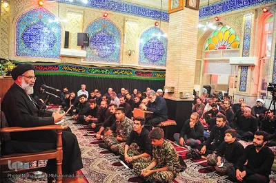 مراسم عزاداری 28 صفر در مسجد آیت الله شفیعی