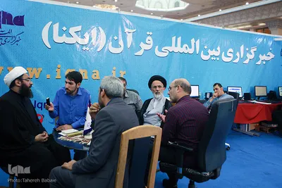 غرفه ایکنا در بیست‌وپنجمین نمایشگاه قرآن-۲
