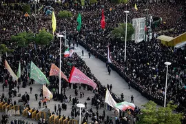 بدرقه رئیس جمهور شهید تا خانه ابدی توسط خراسانی‌ها