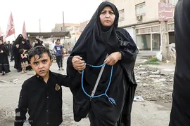 «مشایه الحسین(ع)» اهواز راهی کربلا شد