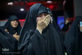 وداع با پیکر شهید «آرمان علی‌وردی» در معراج شهدای تهران