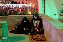 احیای شب بیست و یکم رمضان در گلزار شهدای وادی رحمت تبریز