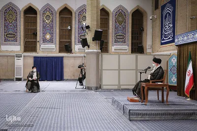دیدار رئیس و مسئولان دستگاه قضائی با رهبر انقلاب