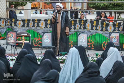 محفل انس با شهدای حرم مطهر حضرت احمدبن موسی علیهماالسلام‎
