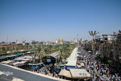 مراسم دعای عرفه کربلای معلی