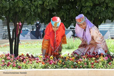 برپایی جشن نوروزگان در مجموعه سعدیه شیراز