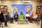 حضور خدام رضوی در خبرگزاری ایکنا خوزستان