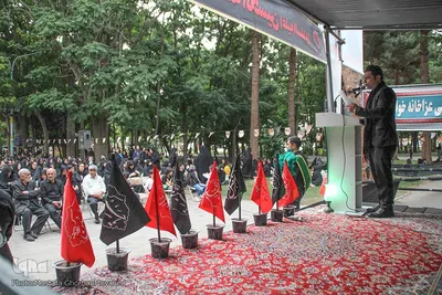 مراسم روضه‌خوانی دهه اول محرم در اهر