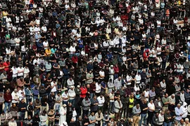 اولین نماز جمعه مسجدالاقصی در ماه مبارک رمضان