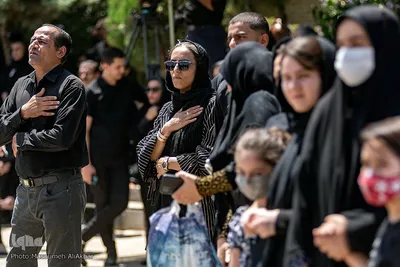 مراسم عزاداری عاشورای حسینی در آستان مقدس امامزادگان محمد (ع) و سکینه خاتون (س) کرج