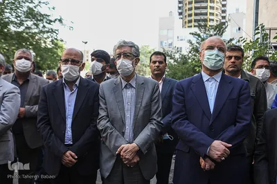 مراسم تشییع پیکر مرحوم حجت الاسلام دعایی
