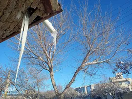 طبیعت زمستانی و روزهای سرد شهرستان اهر