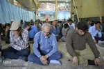 تشییع پیکر مصطفی رشیدپور شهید مدافع حرم بر دستان مردم اهواز 