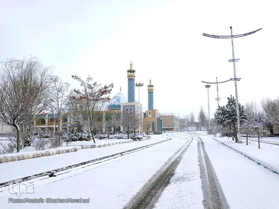 اهر سفیدپوش شد