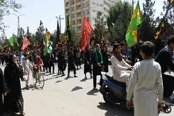 Əfqanıstanın paytaxtı Kabildə on minlərlə insan İmam Hüseynə (ə) əza yürüşü keçirdi