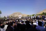 تشییع باشکوه پیکر شهدای ارتش حمله متجاوزانه رژیم صهیونی در خرم‌آباد