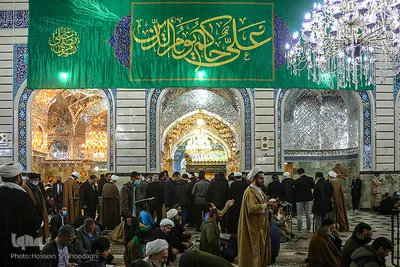 میلاد امام علی(ع) در حرم کریمه اهل‌بیت (س)