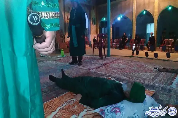 دهمین روز سوگواره تعزیه «غریب»
