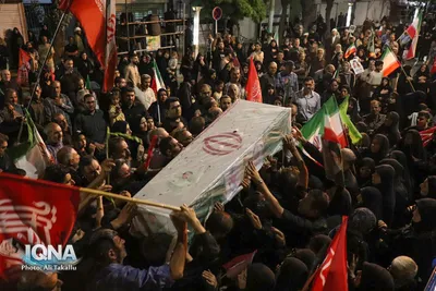 وداع ملایری‌ها با شهید علیرضا فتحی