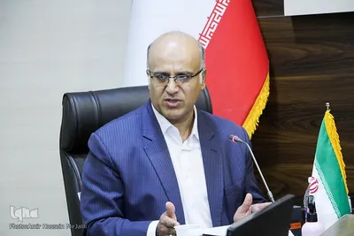 نشست خبری آقایی مدیرکل انتقال خون و حق جو مدیرکل فنی و حرفه ای استان یزد‎‎