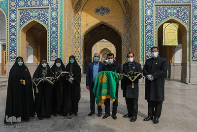تقدیروتشکرازپزشکان و پرسنل  دارالشفا کوثرتوسط اداره نذورات وهدایای مردمی
