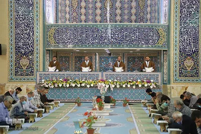 ترتیل خوانی قرآن کریم در مصلی تبریز‎‎