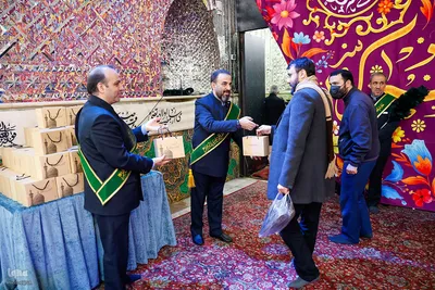 مراسم غبارروبی و محفل انس با قرآن در آستان امامزاده صالح (ع)