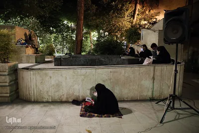 مراسم احیای شب نوزدهم ماه مبارک رمضان در مسجد دانشگاه تهران