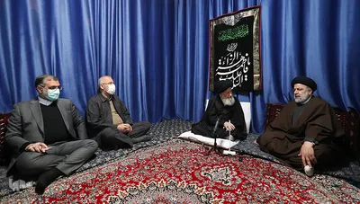 دیدار رئیس جمهور با آیت‌الله علوی گرگانی