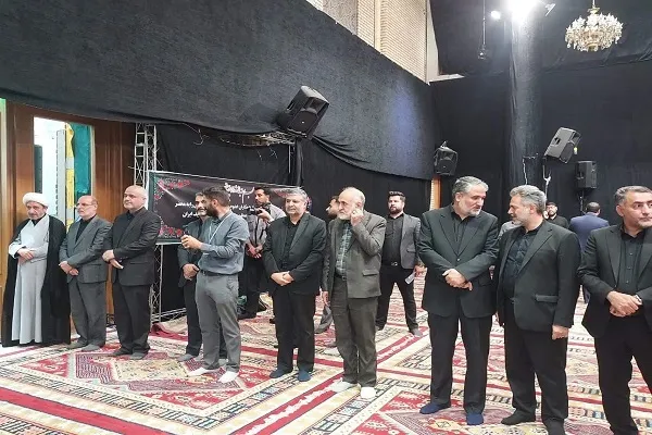 مراسم گرامیداشت شهدای حمله رژیم صهیونی به ندامتگاه اوین برگزار شد