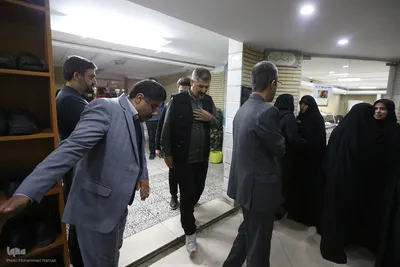 مراسم بزرگداشت شهید دکتر علی حیدری، پزشک جبهه مقاومت و یادبود درگذشت مادر شهید محسن میری