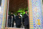 لحظه تحویل سال ۱۴۰۳ در حرم حضرت شاهچراغ(ع)
