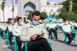 اختتامیه محافل انس با قرآن ماه مبارک رمضان سازمان عقیدتی سیاسی فرماندهی انتظامی تهران بزرگ