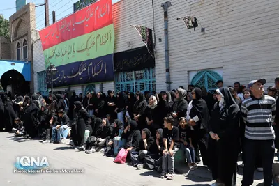 مراسم سنتی عزاداری اربعین حسینی در اهر
