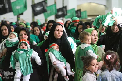 ​مراسم شیرخوراگان حسینی در تبریز
